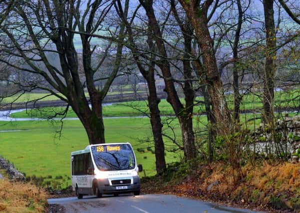 The Little White Bus service can be seen on the rural roads in the Dales. Pictures by Gary Longbottom.