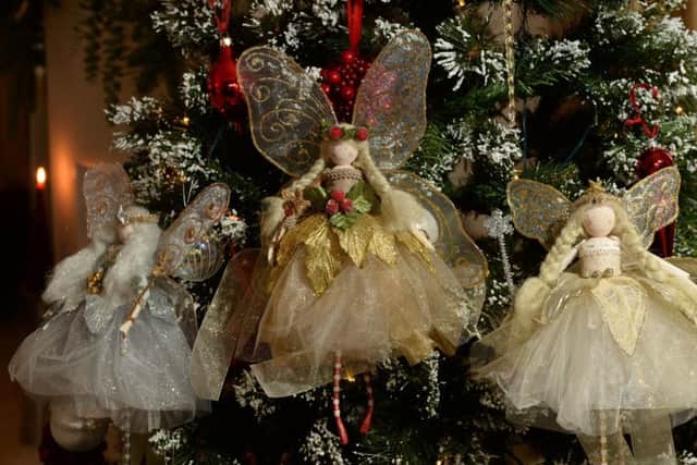A trio of Fabulous Fairy Factory Christmas fairies