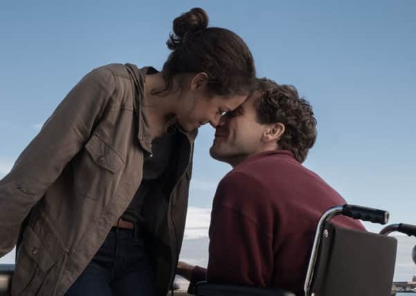 SURVIVORS: Jake Gyllenhaal and Tatiana Maslany in Stronger.