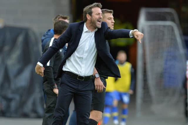Leeds manager Thomas Christiansen.  Picture: Bruce Rollinson