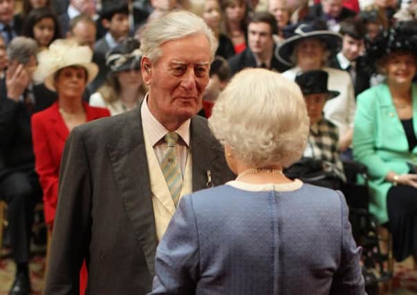 2012: Peter Walwyn is made an MBE, for services to horseracing, by the Queen at Windsor Castle.