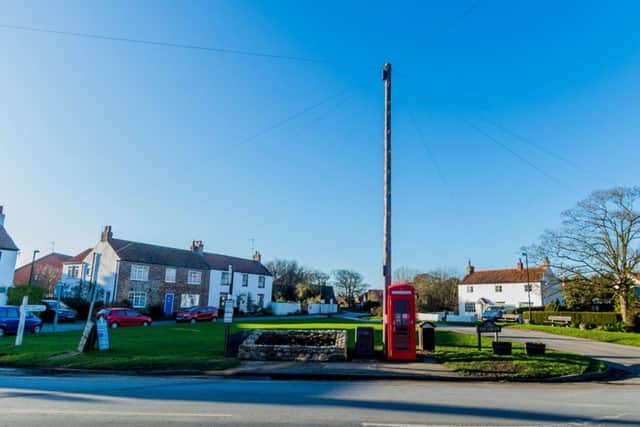 Pretty as a picture: Atwick has its phone box back