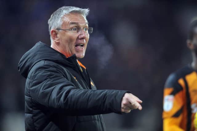 Hull City's new manager Nigel Adkins on the touchline. (Picture: Tony Johnson)