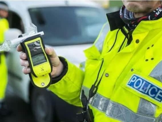 Police arrested a woman four times the drink drive limit