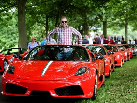 Ferraris in Roundhay Park