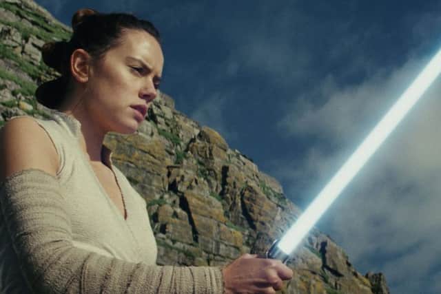 YOUNG STAR: Daisy Ridley as Rey in Star Wars: The Last Jedi. Picture: PA Photo/Film Frames Industrial Light & Magic/Lucasfilm Ltd.
