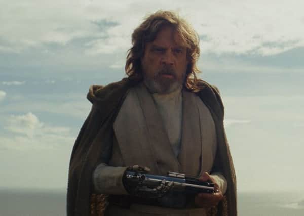 NOSTALGIA. Mark Hamill as Luke Skywalker in The Last Jedi.  PA Photo/Film Frames Industrial Light & Magic/Lucasfilm Ltd.