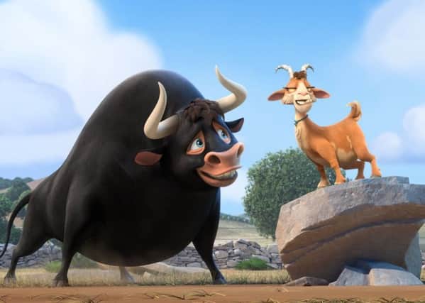 ANIMAL KINGDOM: A scene from the animated feature Ferdinand.   Picture credit: PA Photo/Blue Sky Studios/Twentieth Century Fox Film Corporation.