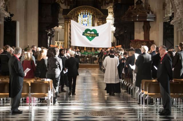 The Grenfell Tower National Memorial Service at St Paul's Cathedral