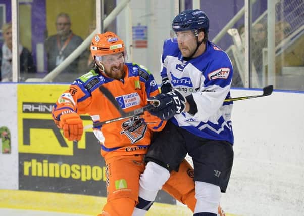 RETURNING SOON: Zack Fitzgerald may be back for Tuesday's Challenge Cup quarter-final second leg against Dundee Stars. Picture: Dean Woolley.