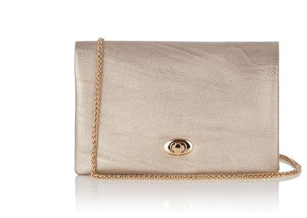 Pia evening clutch, Â£18, at Oasis.