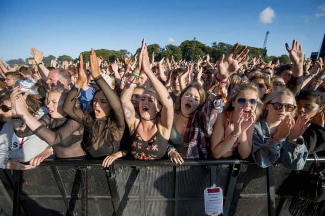 Music goers at Leeds Festival but do outside leisure events provide sufficient facilities for the disabled. Picture: Mark Bickerdike Photography.