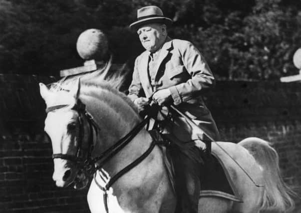 Winston Churchill's passion for racing