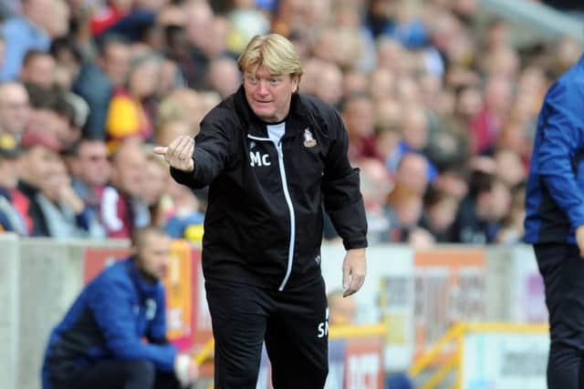 Bradford City boss Stuart McCall.   Picture: Tony Johnson.