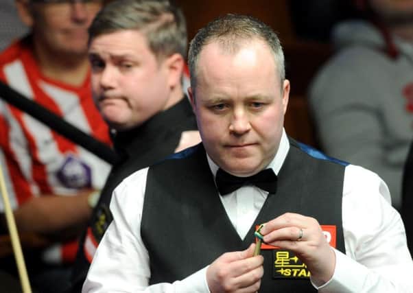 John Higgins is through to the semi-finals of the Scottish Open after beating Ronnie O'Sullivan (Picture: Tim Goode/PA Wire).
