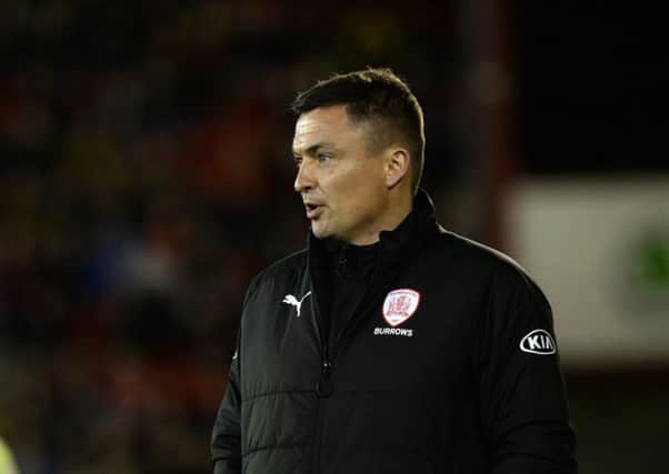 Barnsley head coach, Paul Heckingbottom.  Picture: Bruce Rollinson
