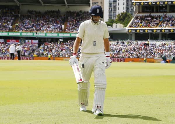 'We were outplayed' - England captain Joe Root. Picture: Jason O'Brien/PA