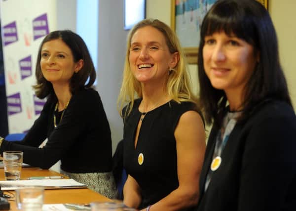 The late MP Jo Cox's sister Lim Leadbeater is flanked by MPs Seema Kennedy (left) and Rachel Reeves (right) as the Jo Cox Commission on Loneliness launched its manifesto last Friday in Batley. The issue was raised at Prime Minister's Questions.