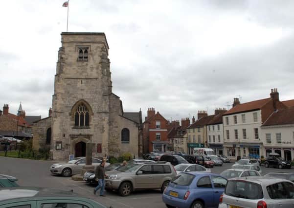malton is a market town which is thriving.