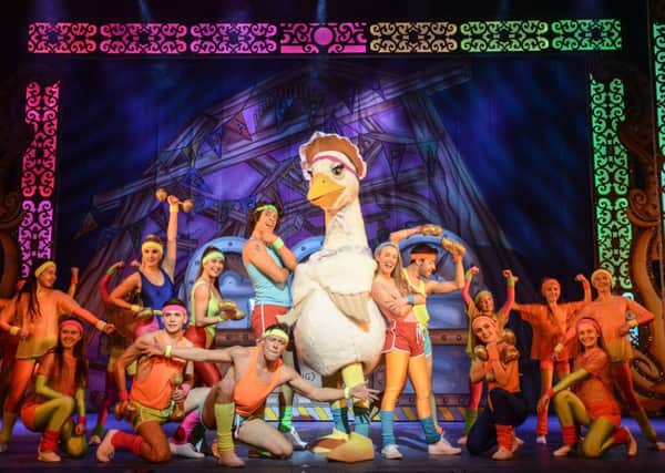 FAMILY ENTERTAINMENT: The cast of Mother Goose at Sheffield Lyceum.