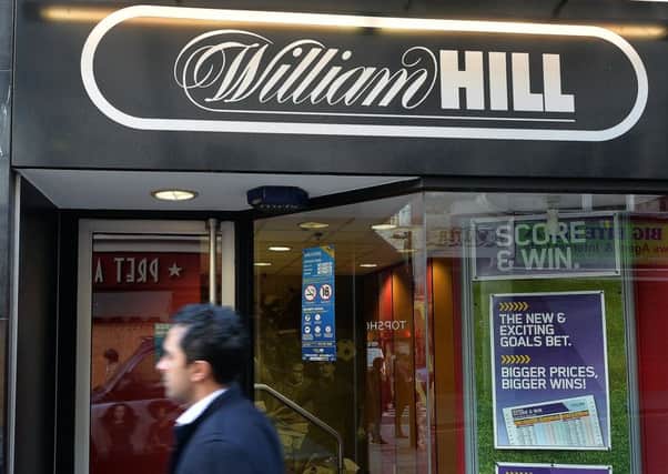 William Hill betting shop. Pic: John Stillwell/PA Wire