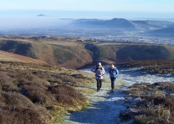 The Ramblers Festival of Winter Walks was set up to get people outdoors during the festive season. Picture by Ian Dickin.