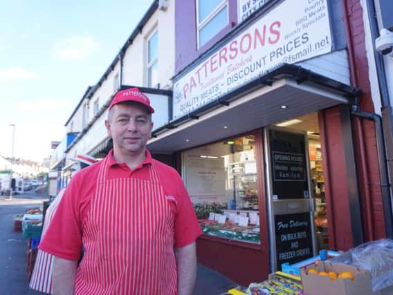 Patterson's butchers in Firth Park.