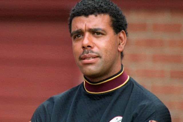 Chris Kamara during his spell as manager of Bradford City at the end of what was a long career in football. (Picture: Gary Longtbottom)