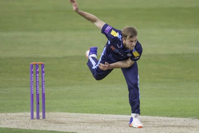 Yorkshire's David Willey is a possible long-term replacement for Ryan Sidebottom. Picture: Allan McKenzie/SWpix.com