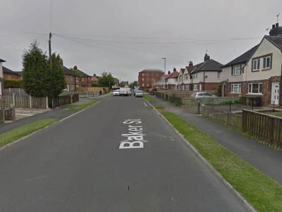 The woman was stabbed inside a house in Baker Street, Morley. Picture: Google