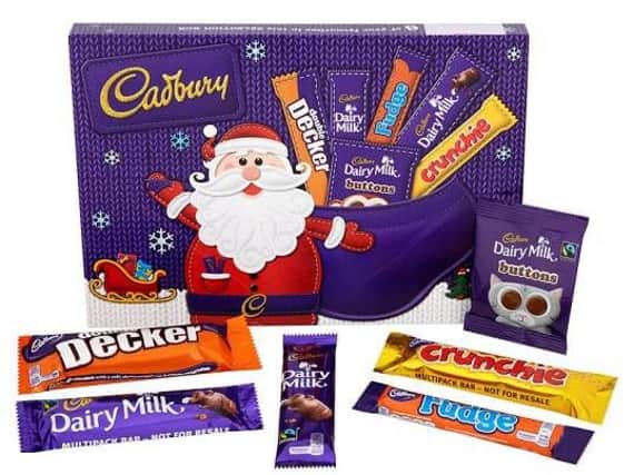 The old selection boxes, with Fudge still intact