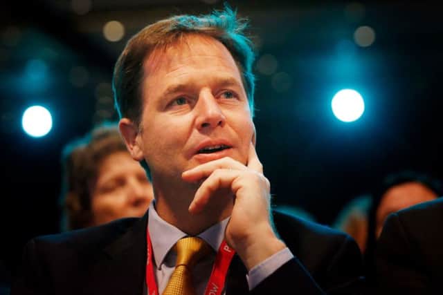 Nick Clegg who is awarded a knighthood in the New Year Honours list for political and public service. Picture by Danny Lawson/PA Wire.