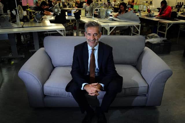 Ian Filby, CEO of DFS, said: The Multiyork deal offers a "clear opportunity to accelerate our growth plans for Sofa Workshop". Pic: Scott Merrylees