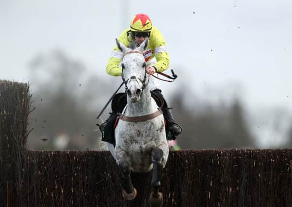 Politologue ridden by Sam Twiston-Davies wins the Unibet Desert Orchid Chase during day two of the 32Red Winter Festival at Kempton Park.