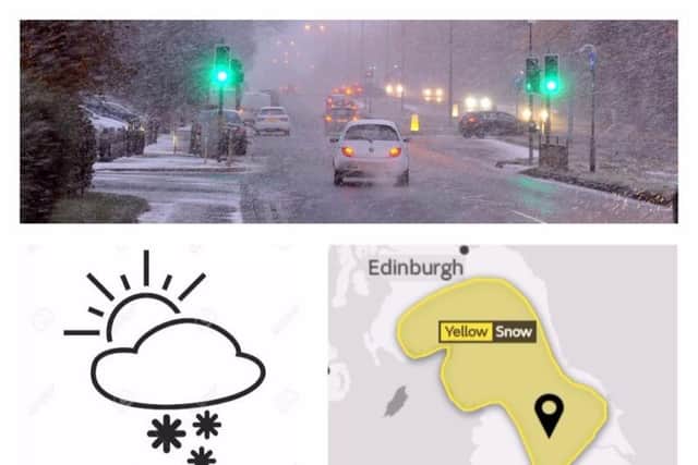 A snow warning has been issued for Yorkshire.
