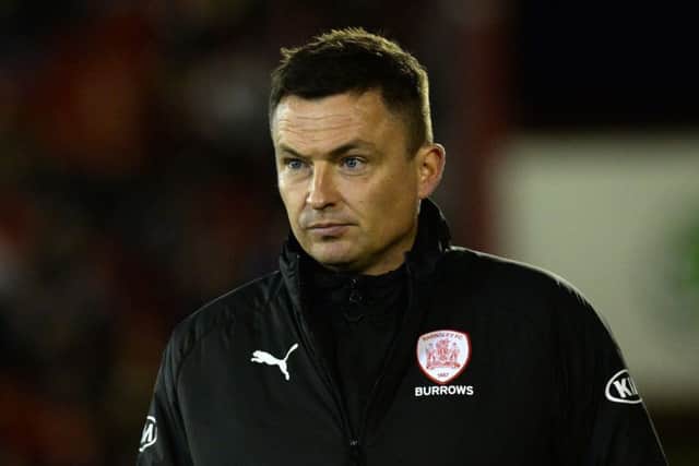 Barnsley's head coach Paul Heckingbottom (Picture: Bruce Rollinson).