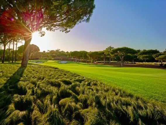 The eighth hole on the North Course at Quinta do Lago.