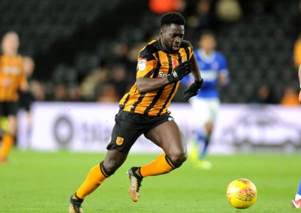 ON TARGET: Nouha Dicko scored Hull's second goal
Picture: Jonathan Gawthorpe