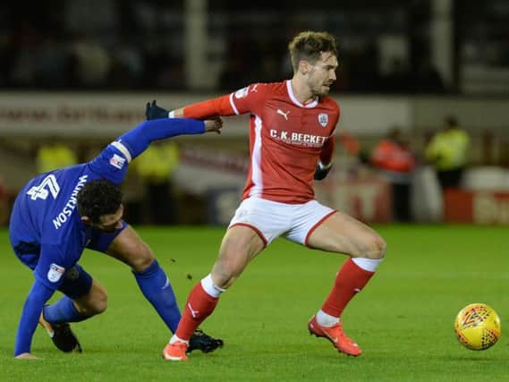 Tom Bradshaw impressed up front for Barnsley against Reading.