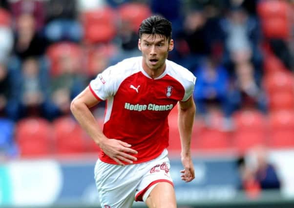 Rotherham's Kieffer Moore signed off in style