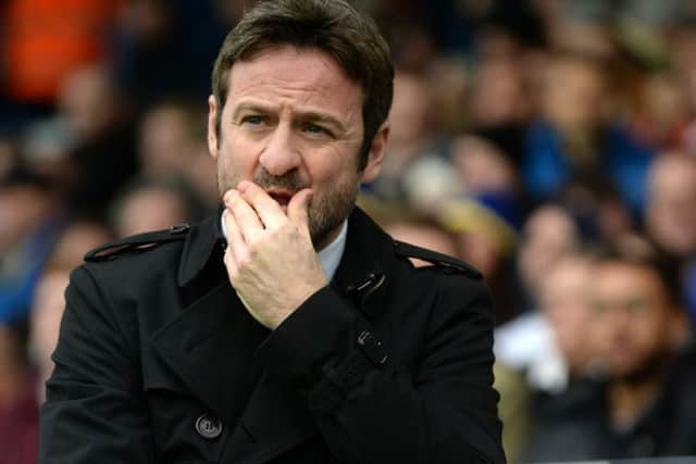 Leeds United boss Thomas Christiansen at Elland road on New Year's Day. Picture: Bruce Rollinson.