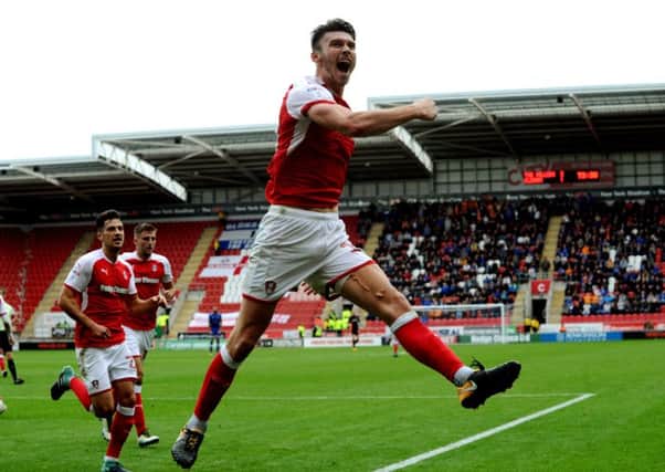 Kieffer Moore: Wanted back at Rotherham.
Picture Jonathan Gawthorpe