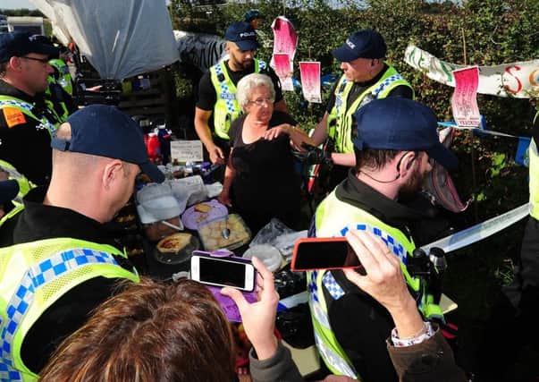 Should taxpayers foot the bill for policing costs at the Kirby Misperton fracking site?