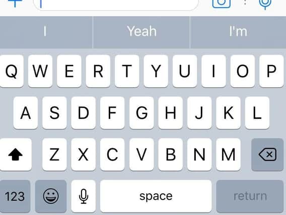 First press and hold down the emoji icon on your keyboard