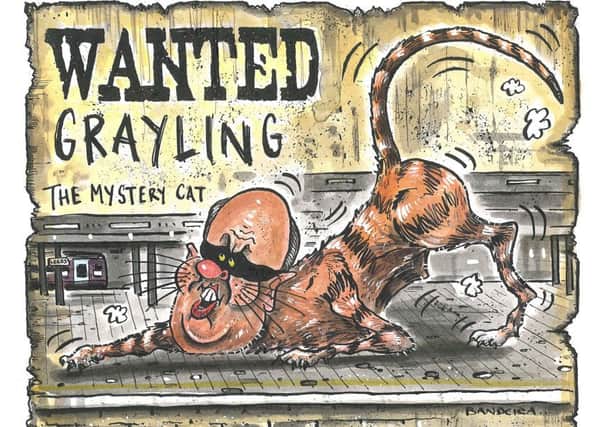 Illustrator Graeme Bandeira's cartoon of Chris Grayling.