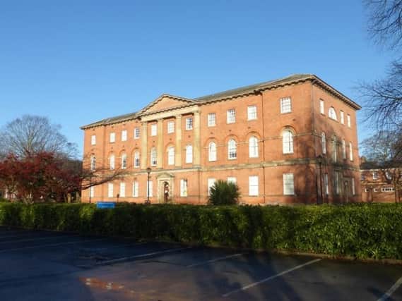 The main building of the former Bootham Park Hospital in York.