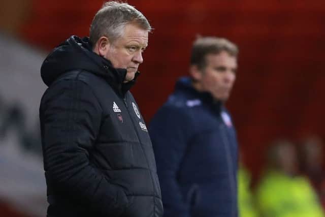 Sheffield United manager Chris Wilder has plenty to ponder ahead of their FA Cup third-round tie (Picture: Simon Bellis/Sportimage).