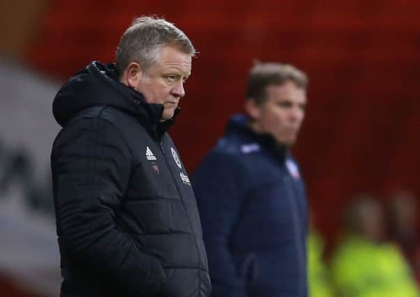 Sheffield United manager Chris Wilder has plenty to ponder ahead of their FA Cup third-round tie (Picture: Simon Bellis/Sportimage).
