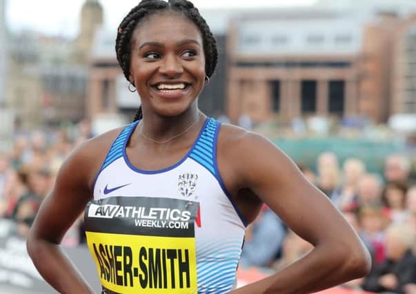 Fresh face: Dina Asher-Smith at the Great North CityGames. (Picture: Owen Humphreys/PA Wire)