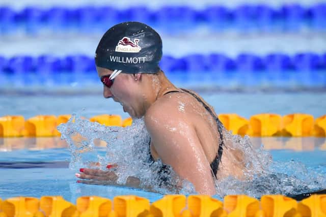 England's Aimee Willmott in action in the Women's 400m Individual Medley at Tolcross International Swimming Centre during the 2014 Commonwealth Games in Glasgow. (Picture: PA)